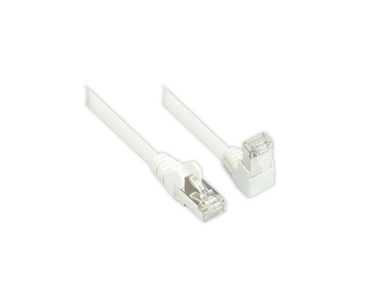 VARIA 806W-020W - Patchkabel Cat.6, S/FTP, 2m, weiß LAN-Kabel, (200,00 cm) von VARIA