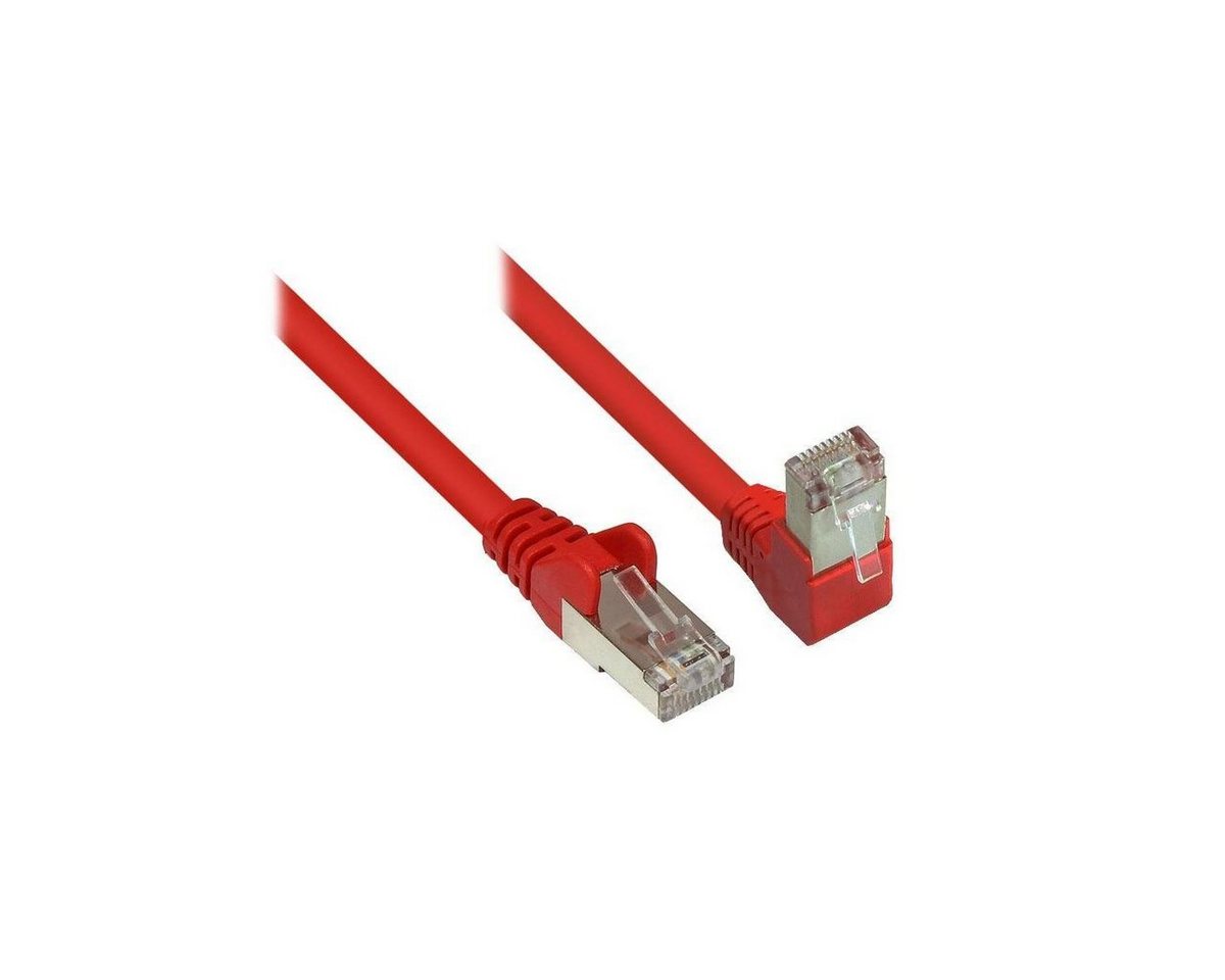 VARIA 806W-050R - Patchkabel Cat.6, S/FTP, 5m, rot LAN-Kabel, (500,00 cm) von VARIA