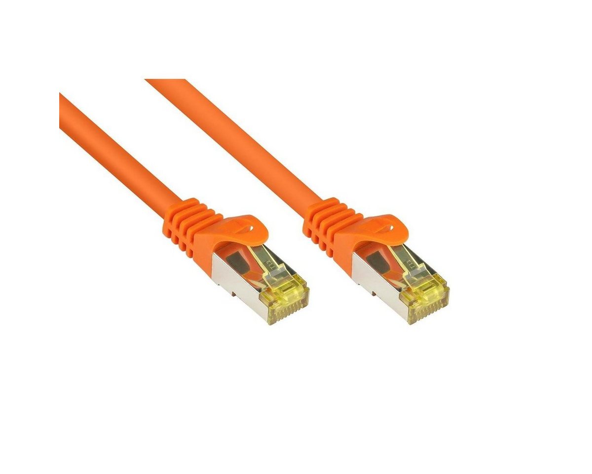 VARIA 8070R-150O - Patchkabel Cat.7, S/FTP, 15m, orange LAN-Kabel, (1500,00 cm) von VARIA