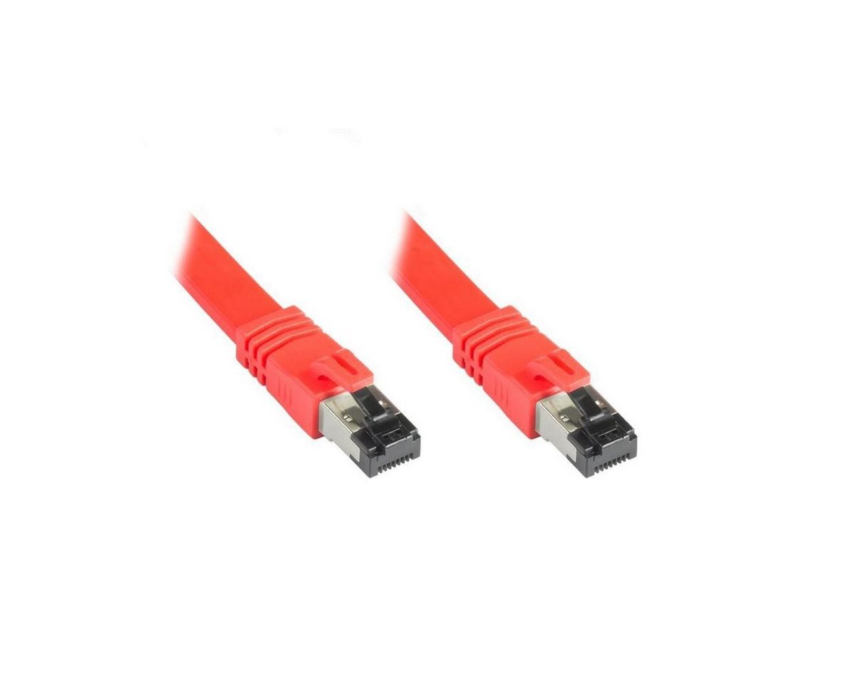 VARIA 8080-F050R_EOL - Patchkabel Cat.8.1, U/FTP, 5m, rot LAN-Kabel, (500,00 cm) von VARIA