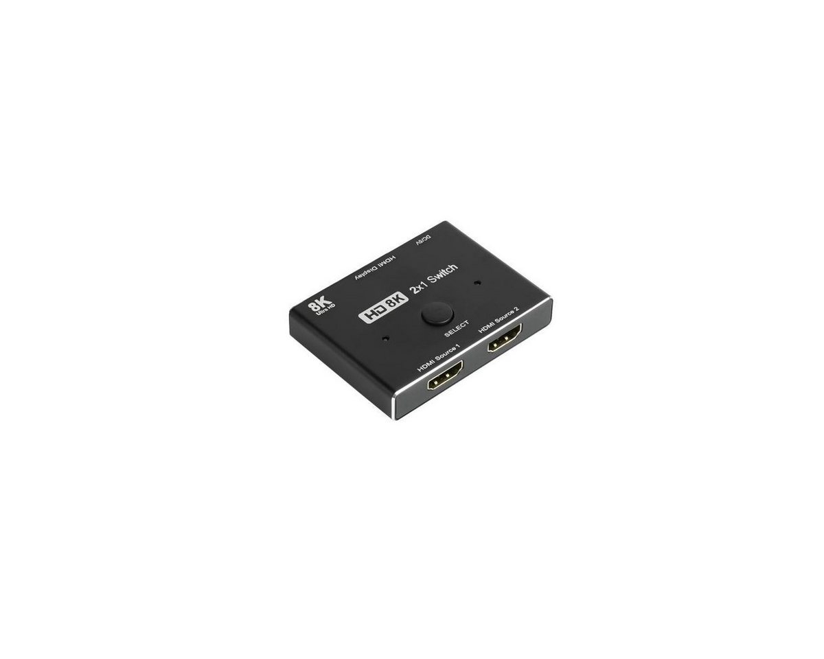 VARIA GC-M0261 - HDMI 2.1 Switch/Umschalter, 2-fach (2x... Computer-Kabel, HDMI, HDMI von VARIA