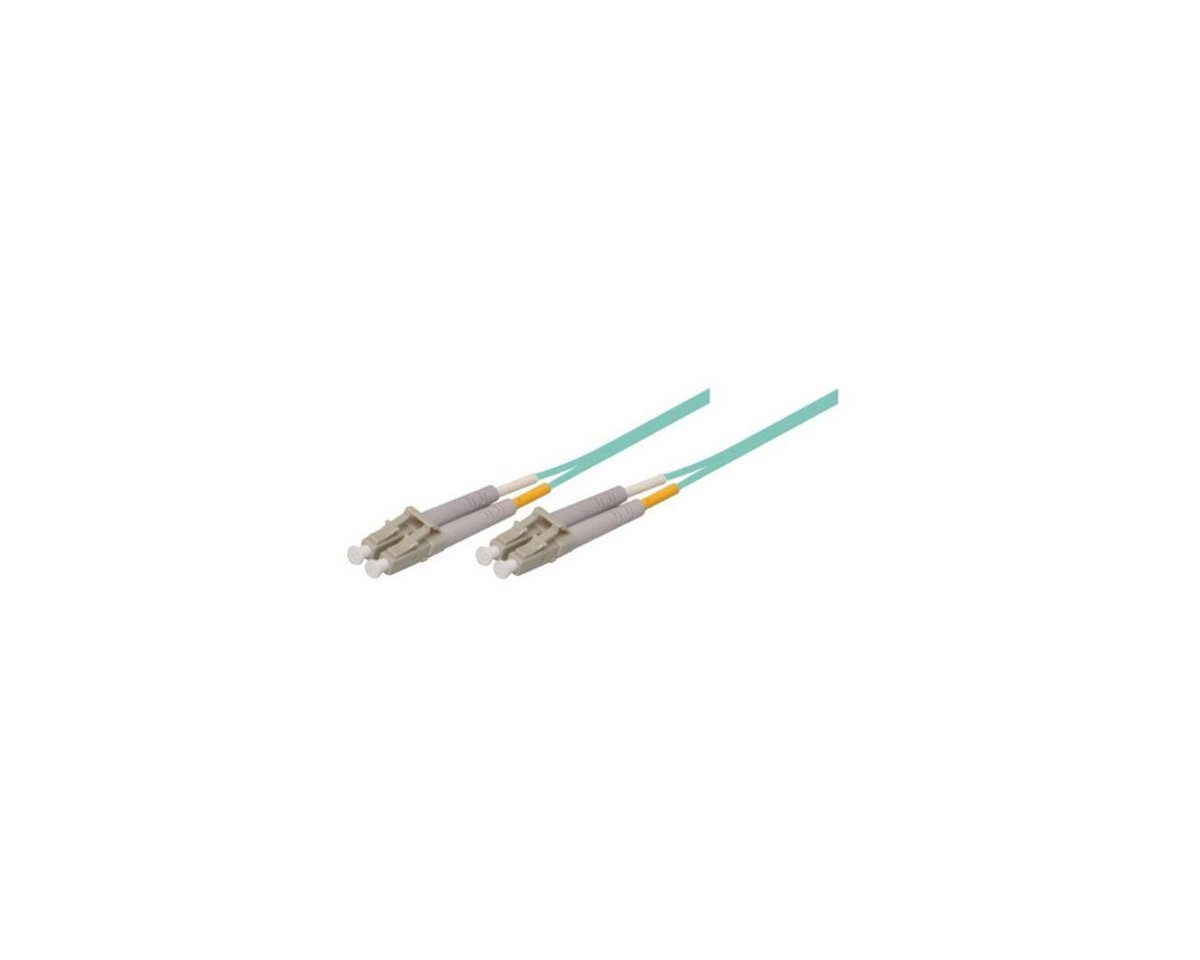 VARIA LWL-Kabel, 15 m, Duplex OM3 (Multimode, 50/125) LC/LC Glasfaserkabel, LC Duplex, (1500,00 cm) von VARIA