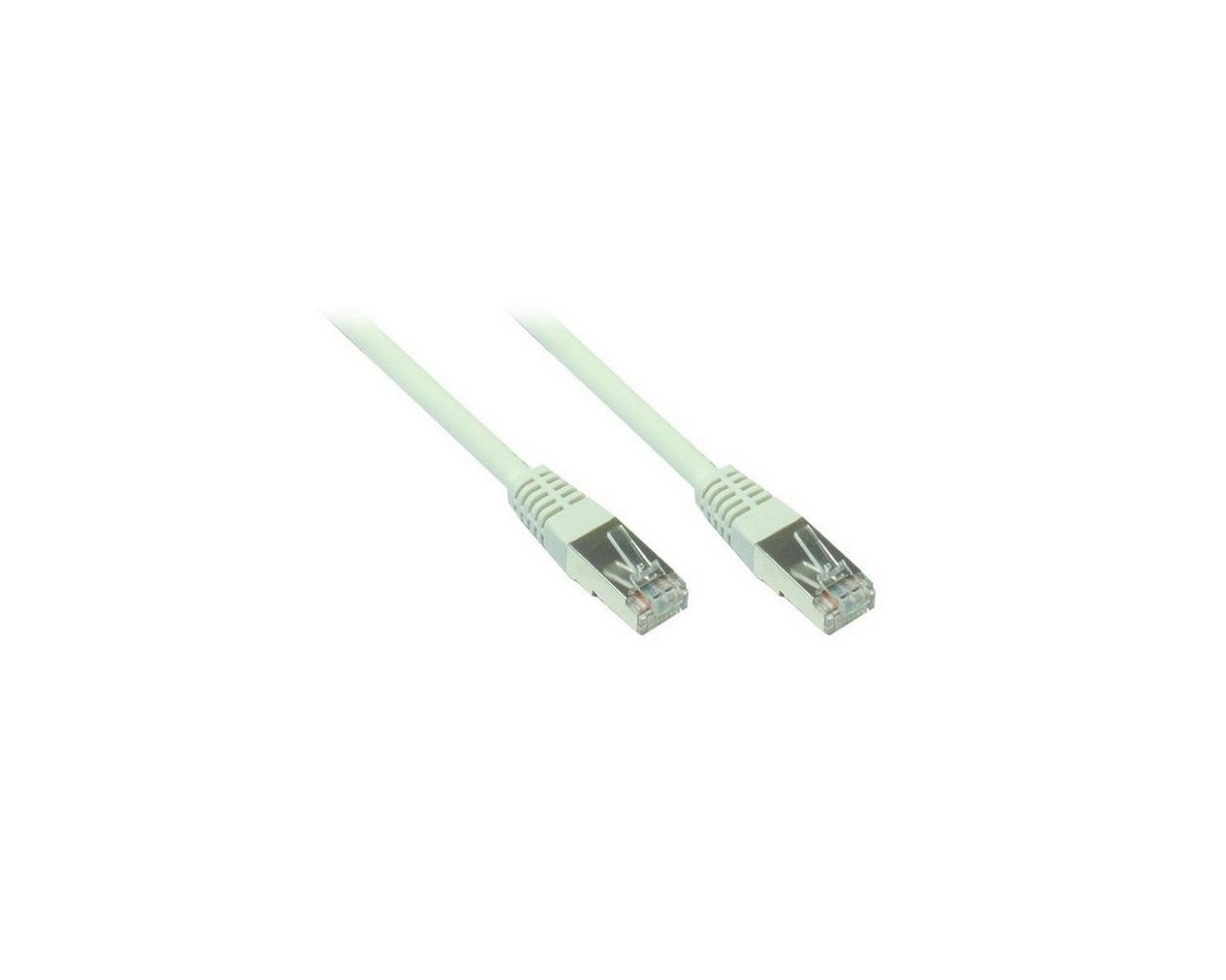 VARIA SO-30937 - Patchkabel Cat.5, F/UTP, 2m, grau LAN-Kabel, (200,00 cm) von VARIA