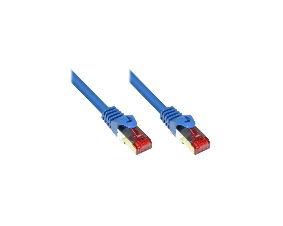 VARIA SO-31234 - Patchkabel Cat.6, S/FTP, 1,5m, blau LAN-Kabel, (150,00 cm) von VARIA