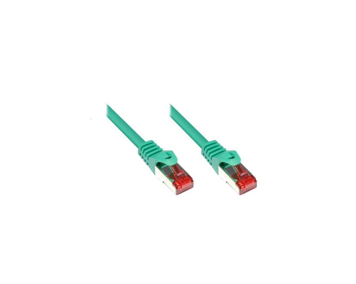 VARIA SO-31271 - Patchkabel Cat.6, S/FTP, 5m, grün LAN-Kabel, (500,00 cm) von VARIA