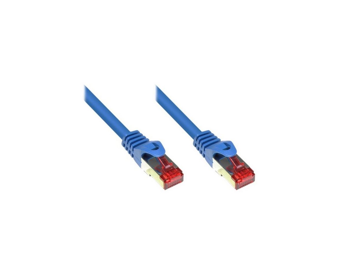 VARIA SO-31340 - Patchkabel Cat.6, S/FTP, 25m, blau LAN-Kabel, (2500,00 cm) von VARIA