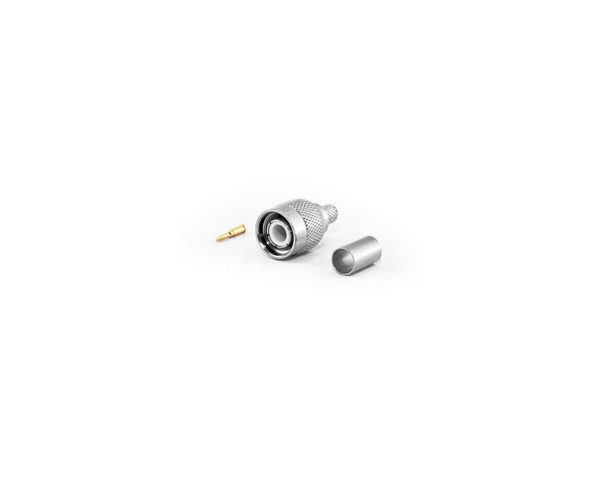 VARIA TNC-Stecker HDF200/RG58 Kabel, Crimp Version Computer-Kabel, TNC, TNC/RP-TNC von VARIA