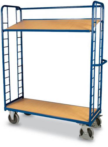 VARIOfit SW-540.200 Etagenwagen Stahl pulverbeschichtet Traglast (max.): 250kg Enzianblau (RAL 5010) von VARIOFIT