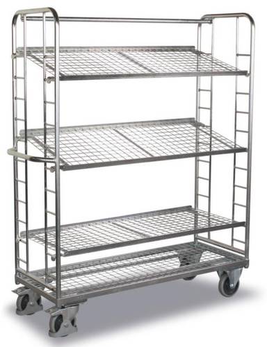 VARIOfit SW-540.218 Etagenwagen Stahl pulverbeschichtet Traglast (max.): 250kg Verzinkt von VARIOFIT