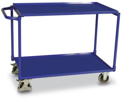 VARIOfit SW-600.506 Tischwagen Stahl pulverbeschichtet Traglast (max.): 250kg Enzianblau (RAL 5010) von VARIOFIT