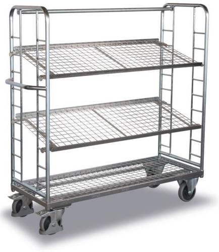 VARIOfit SW-640.226 Etagenwagen Stahl pulverbeschichtet Traglast (max.): 400kg Verzinkt von VARIOFIT
