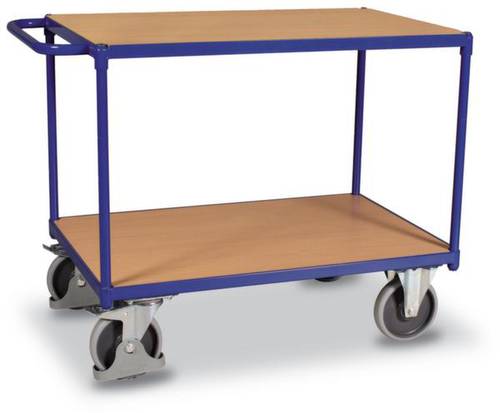 VARIOfit SW-700.500 Tischwagen Stahl pulverbeschichtet Traglast (max.): 500kg Enzianblau (RAL 5010) von VARIOFIT