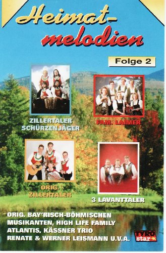 Heimatmelodien Folge 2 [Musikkassette] [Musikkassette] von VARIOUS/14 TITEL
