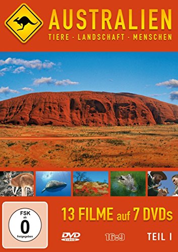 Australien - Tiere, Landschaft, Menschen - Teil 1 - 13 Filme auf 7 DVDs [7 DVDs] von VARIOUS