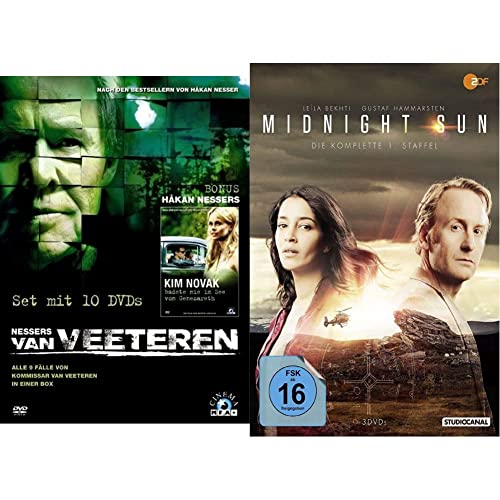 Hakan-Nesser-Box (10 DVDs) & Midnight Sun - Die komplette 1. Staffel [3 DVDs] von VARIOUS