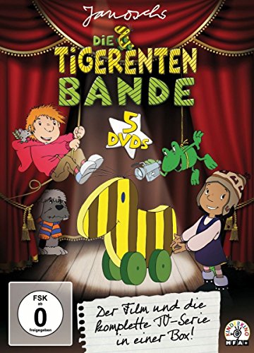 Janoschs Die Tigerenten Bande - Sammelbox (5 DVDs) von AL!VE