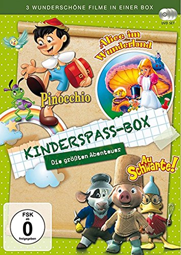 Kinderspaß Box - Die größten Abenteuer [3 DVDs] von VARIOUS