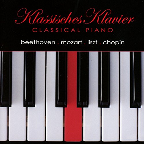 Klassisches Klavier von Profil