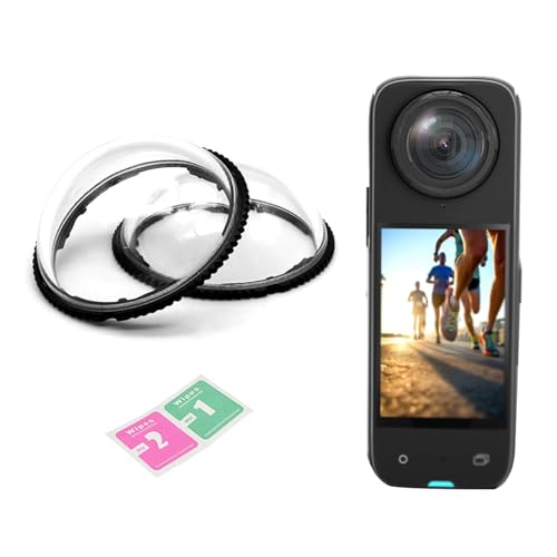 VARKAGE 2 Stück Premium-Linsenschutz für Insta360 x4, Drehbar Objektivschutz Anti-Kratzen, Standard-Linsenschutz - Insta360 X4 Zubehör VARKAGE 2 Stück Premium-Linsenschutz für Insta360 x4, Drehbar Objektivschutz Anti-Kratzen, Standard-Linsenschutz - Insta360 X4 Zubehör von VARKAGE