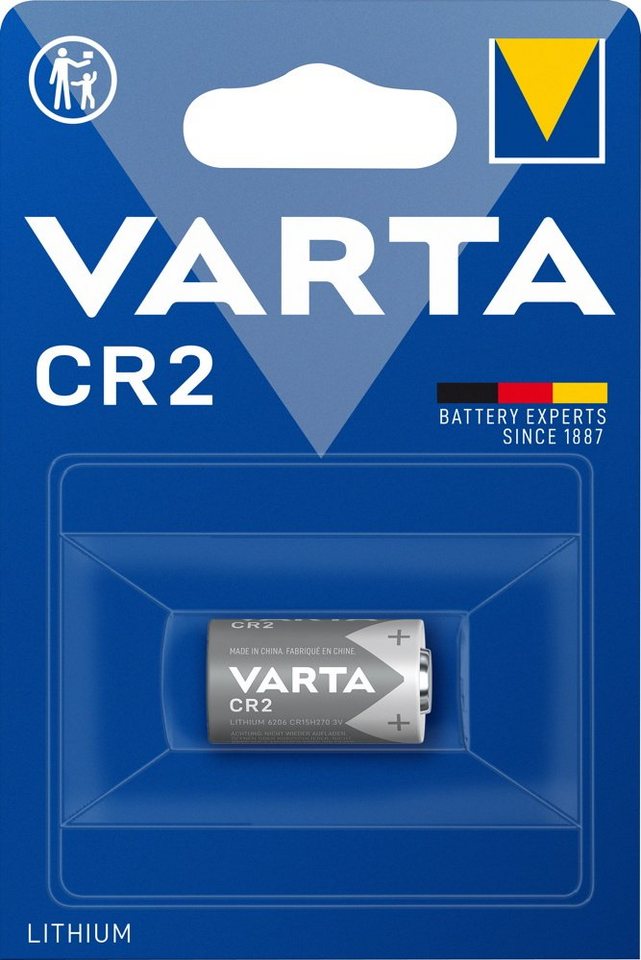 VARTA 1 Varta 6206 Professional CR2 Lithium Batterie Blister Batterie VARTA 1 Varta 6206 Professional CR2 Lithium Batterie Blister Batterie von VARTA