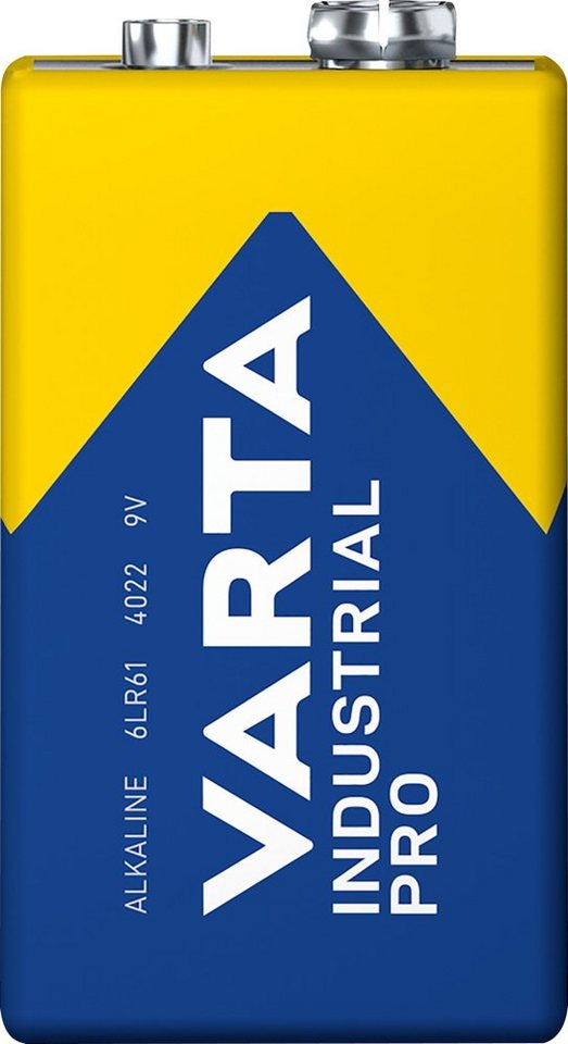 VARTA 20 Varta 4022 Industrial Pro 9V Block Alkaline Batterien in 20er Folie Batterie von VARTA