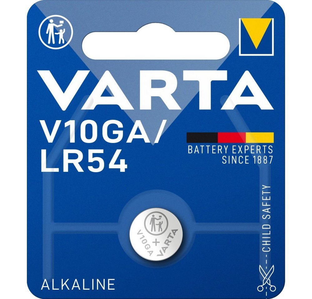 VARTA ALKALINE Special V10GA/LR54, 1er Blister Batterie Batterie VARTA ALKALINE Special V10GA/LR54, 1er Blister Batterie Batterie von VARTA