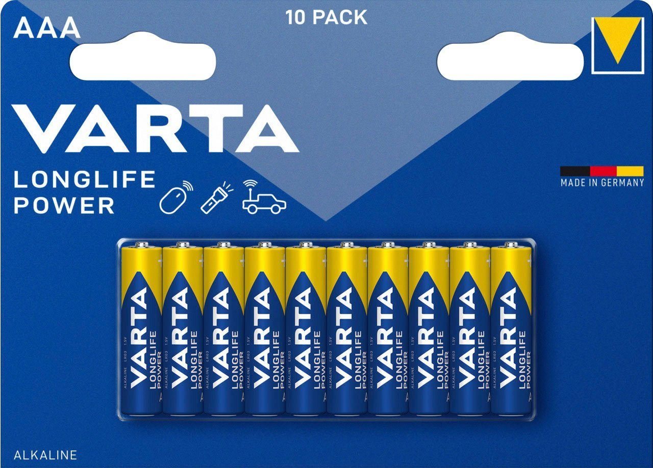 VARTA Batterie, (10 St) von VARTA