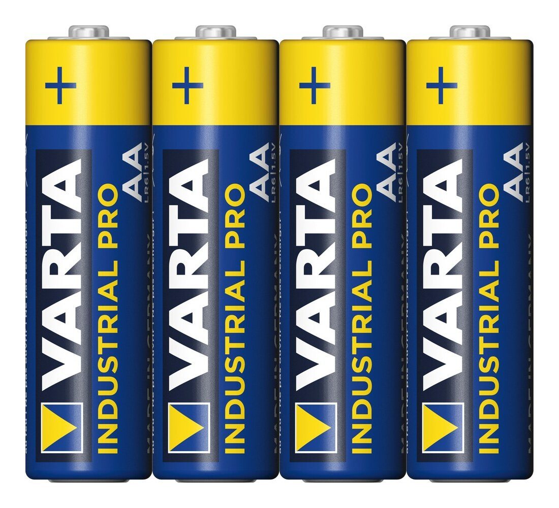 VARTA Batterie, (2 V), Mignon AA/AM3 Industrial Pro 1,5V LR6 AL-MN 2600 mAh Ø14,5 x 50,5 mm von VARTA