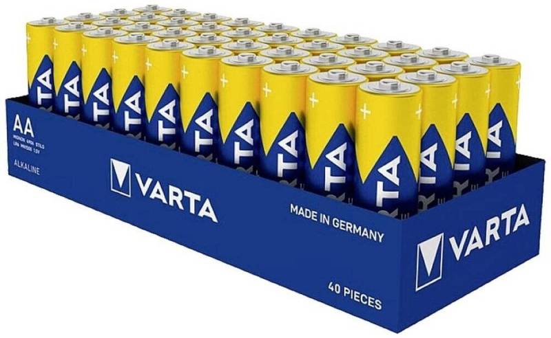 VARTA Batterie Mignon Maxi Tech Mignon 1,5V (AA) VE=4 Stück Batterie von VARTA