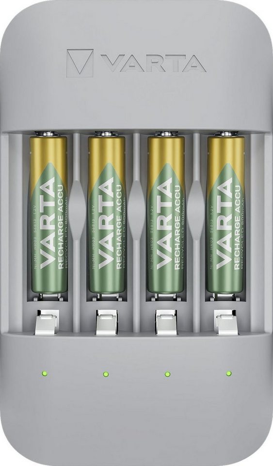 VARTA Eco Charger Pro Recycled Batterie-Ladegerät (2000 mA) von VARTA