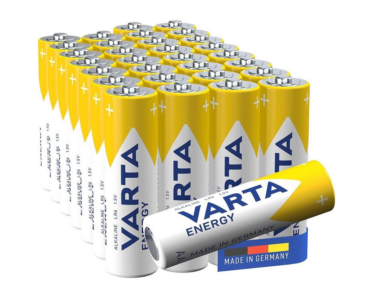 VARTA Energy Batterie, (1.5 V, 30 St), Mignon / AA / LR06 / LR6, 1,5 V, Alkali von VARTA