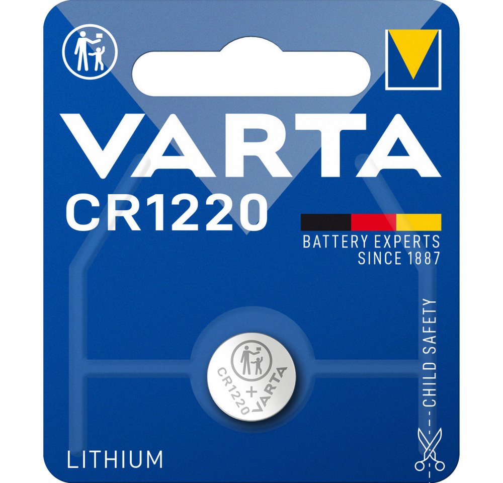 VARTA LITHIUM Coin CR1220, 1er Blister Batterie Batterie VARTA LITHIUM Coin CR1220, 1er Blister Batterie Batterie von VARTA
