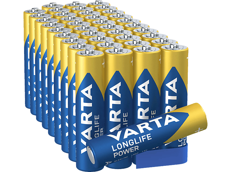 VARTA LONGLIFE Power Storage Box AAA Batterien, Alkaline 40 Stück VARTA LONGLIFE Power Storage Box AAA Batterien, Alkaline 40 Stück von VARTA