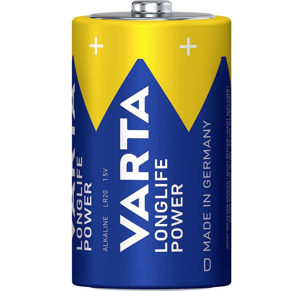 VARTA LONGLIFE Power ist die kraftvollste Batterie Batterie VARTA LONGLIFE Power ist die kraftvollste Batterie Batterie von VARTA