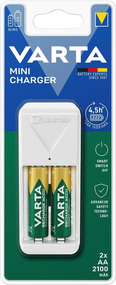 VARTA Mini Charger Batterie-Ladegerät (1-tlg) von VARTA