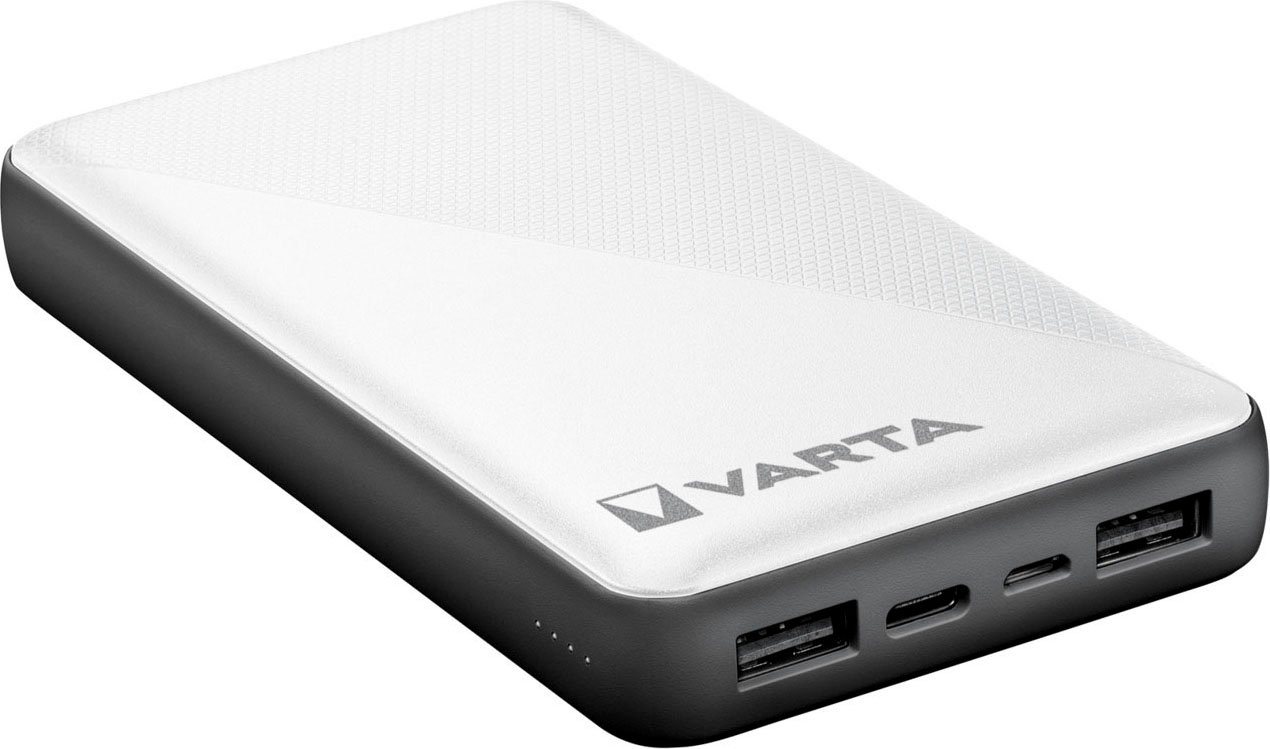 VARTA Power Bank Energy 15000 + Ladekabel 15000mAh Powerbank mit USB Type C Powerbank 15000 mAh (3,7 V, 1 St) von VARTA