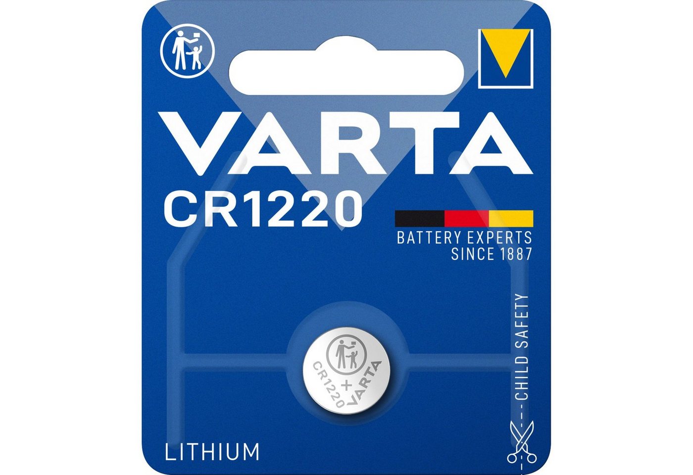 VARTA VARTA Professional CR1220, Batterie, (1 Stück) Batterie VARTA VARTA Professional CR1220, Batterie, (1 Stück) Batterie von VARTA