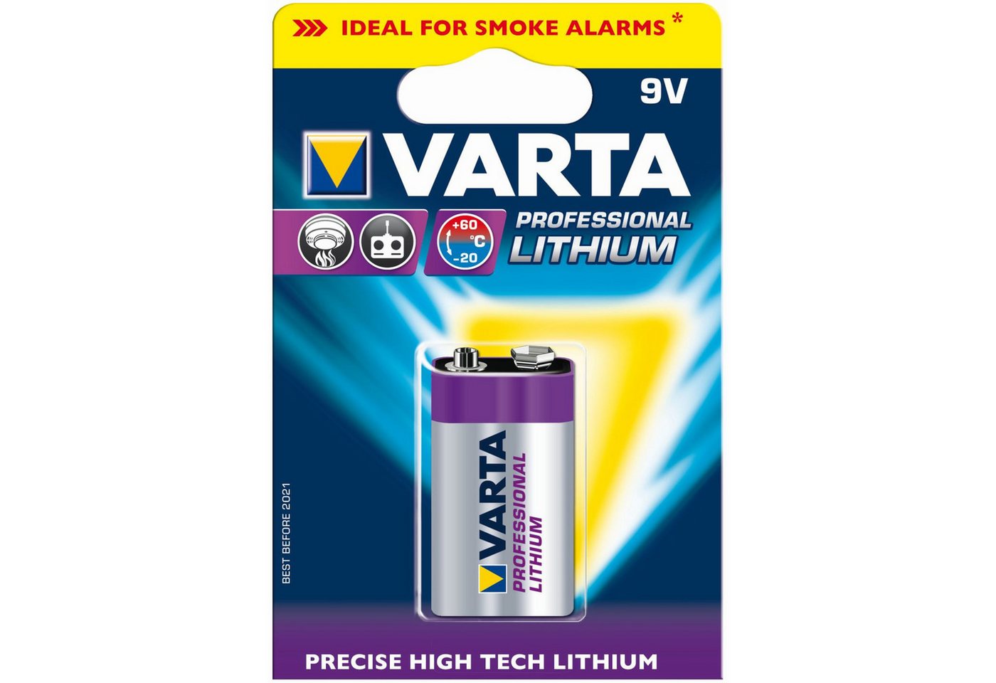 VARTA Teleskop Varta 9 Volt-Block Lithium Professional VARTA Teleskop Varta 9 Volt-Block Lithium Professional von VARTA