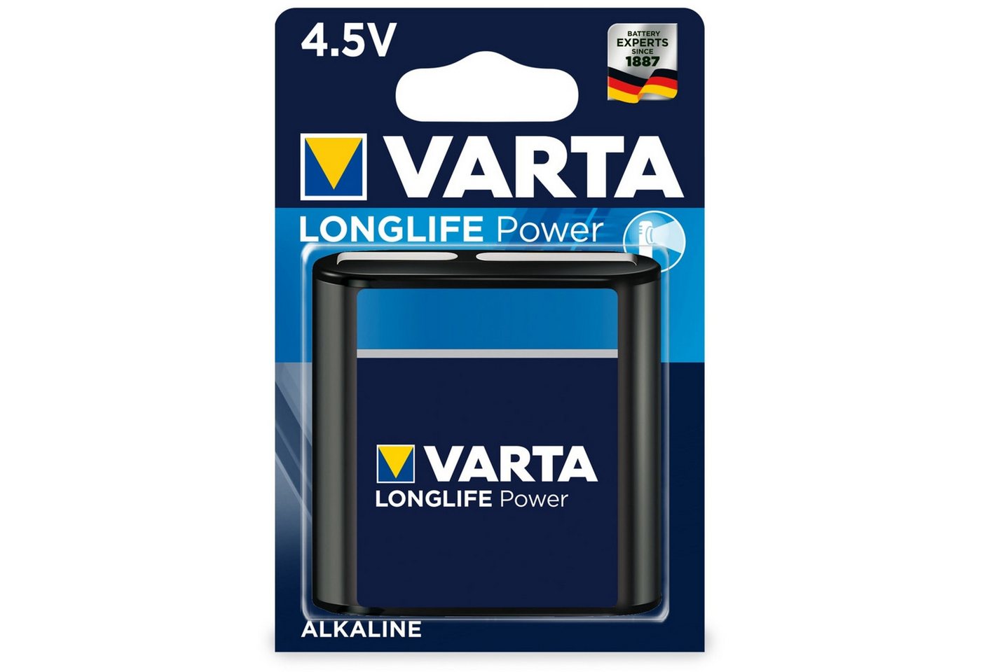 VARTA VARTA 4,5V Flachbatterie HIGH ENERGY, 1 Stück Batterie von VARTA