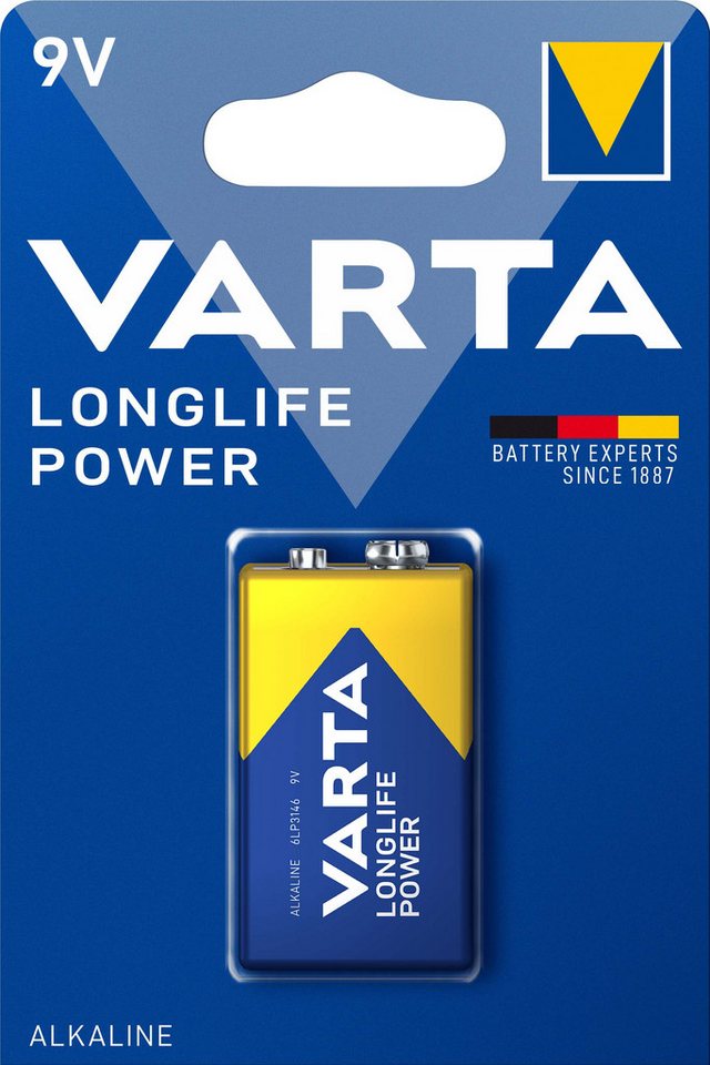 VARTA VARTA 9V Blockbatterie 4922 HIGH ENERGY Original Batterie VARTA VARTA 9V Blockbatterie 4922 HIGH ENERGY Original Batterie von VARTA