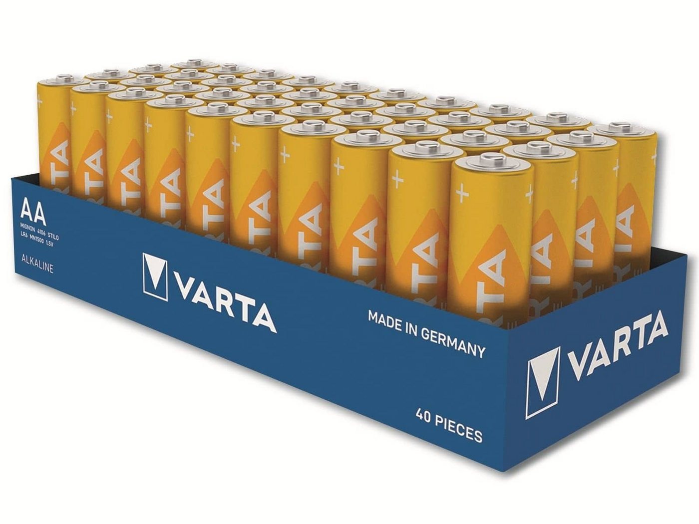 VARTA VARTA Batterie Alkaline, Mignon, AA, LR06, 1.5V Batterie von VARTA