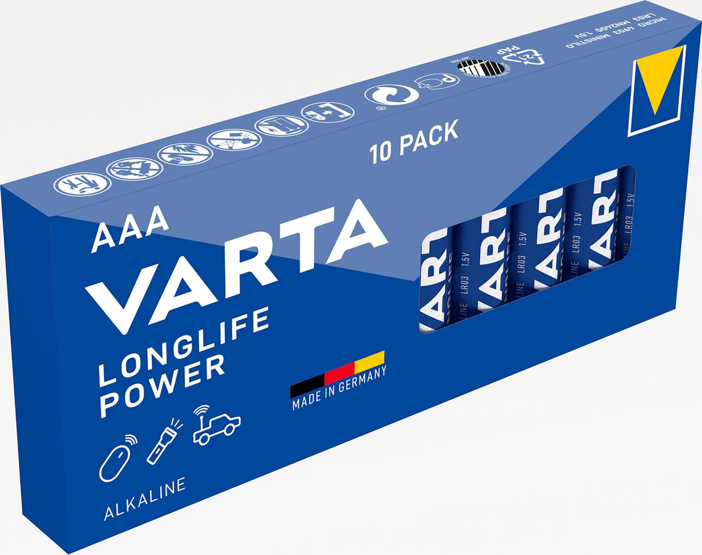 VARTA VARTA -Batterie HIGH ENERGY Micro (1 Stück R3) Batterie von VARTA