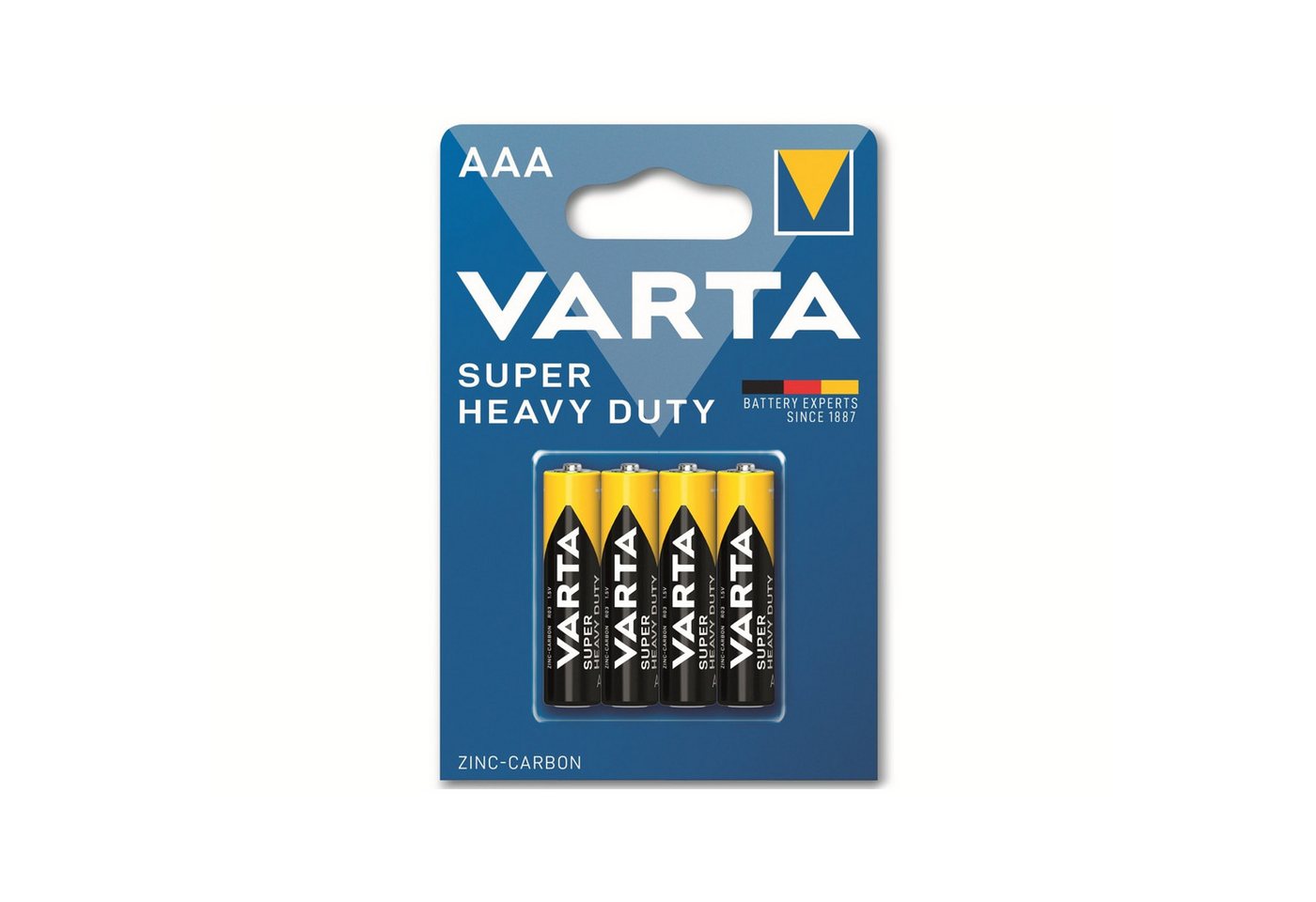 VARTA VARTA Batterie Zink-Kohle, Micro, AAA, R03, 1.5V Batterie VARTA VARTA Batterie Zink-Kohle, Micro, AAA, R03, 1.5V Batterie von VARTA