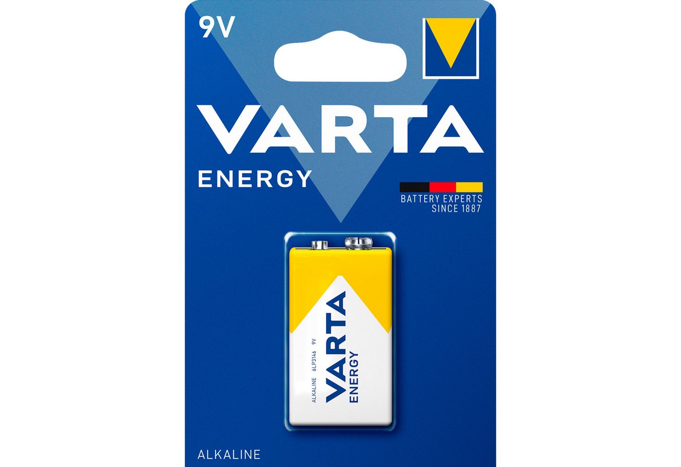 VARTA VARTA Energy Batterie E-Block 6LR61, 9Volt, (1 Batterie VARTA VARTA Energy Batterie E-Block 6LR61, 9Volt, (1 Batterie von VARTA