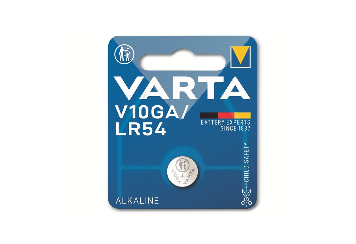 VARTA VARTA Knopfzelle Alkaline, LR54, 1.5V V10GA, Batterie VARTA VARTA Knopfzelle Alkaline, LR54, 1.5V V10GA, Batterie von VARTA