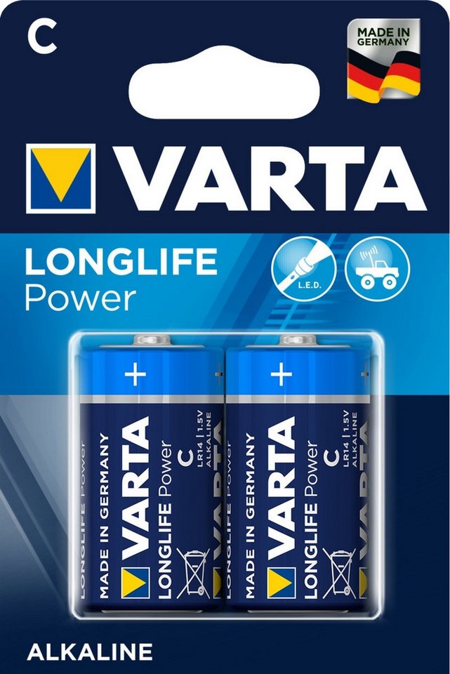 VARTA VARTA LONGLIFE Power C Blister 2 (DE) Batterie von VARTA