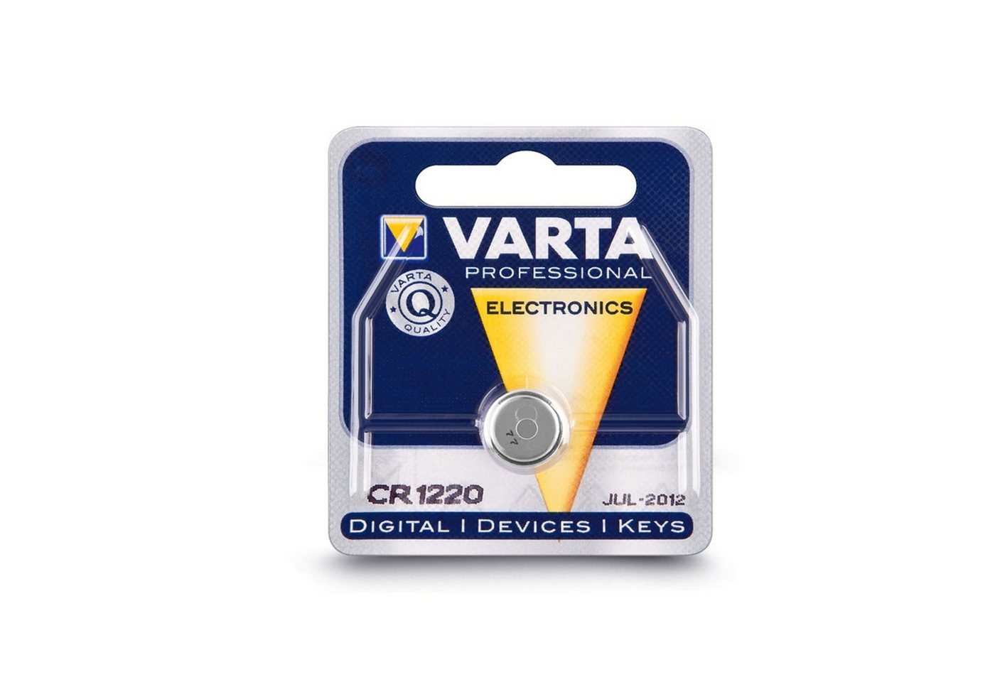 VARTA VARTA Lithium Knopfzelle CR1220 Batterie VARTA VARTA Lithium Knopfzelle CR1220 Batterie von VARTA