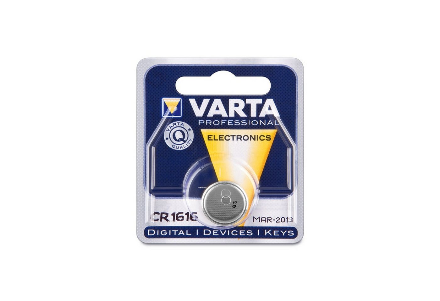 VARTA VARTA Lithium Knopfzelle CR1616 Batterie VARTA VARTA Lithium Knopfzelle CR1616 Batterie von VARTA