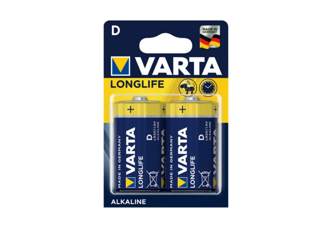 VARTA VARTA Longlife 4120 D Mono 2er Blister Batterie von VARTA