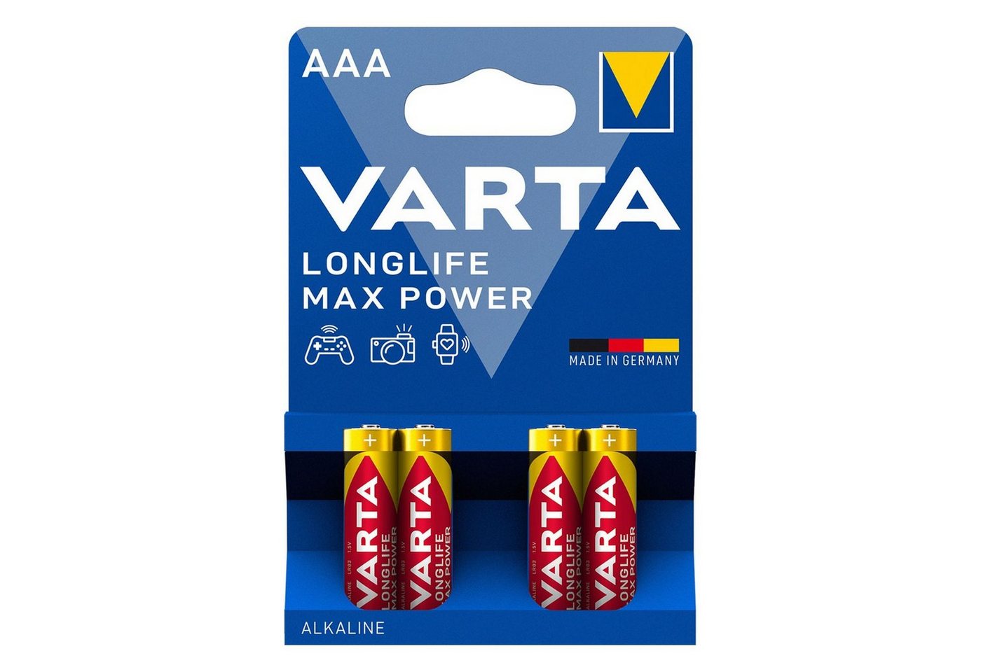 VARTA VARTA Longlife Max Power 4er 4703 AAA BL4 Batterie von VARTA